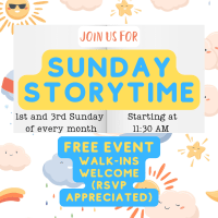 Sunday Story Time at Astoria Bookshop