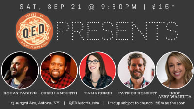 QED Presents - All Pro Comedy Showcase