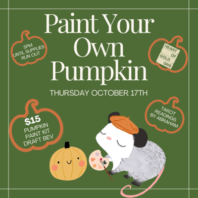 Pumpkin Painting at Heart of Gold
