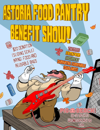 Astoria Food Pantry Benefit Show