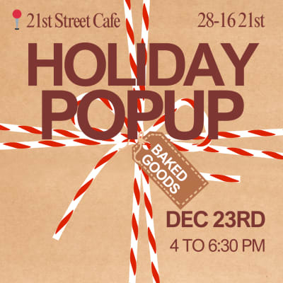 Holiday Baked Goods Popup