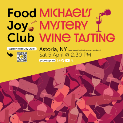 Food Joy Club Mystery Wine Tasting