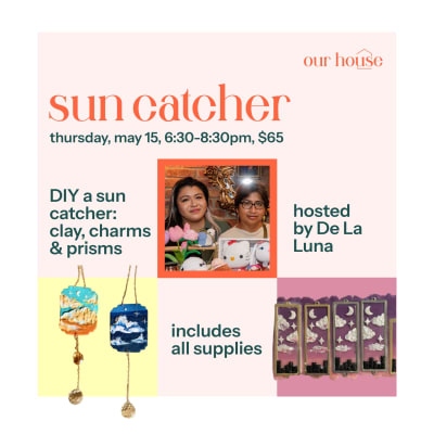 Intro to Dreamscape Suncatcher Making with De La Luna