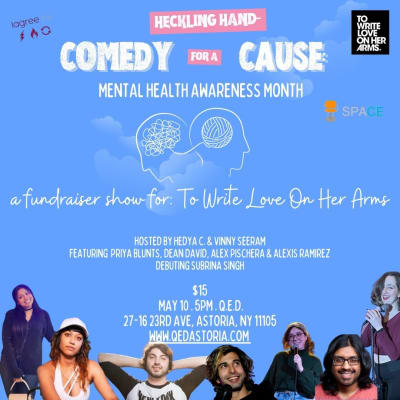 Heckling Hand: Comedy for a Cause - Mental Health Awareness