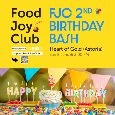 Food Joy Club 2nd Anniversary Bash!