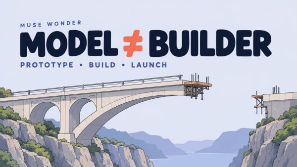 Can Muse Wonder Build an App? From Prototype to a Live Web App