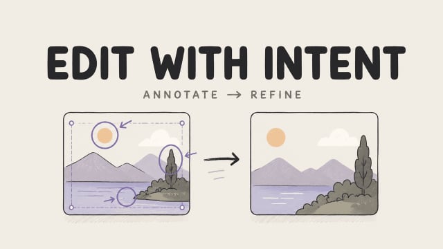 Annotate and refine images with Seedream 5.0 Pro to streamline your creative workflow using intent-based visual editing techniques.