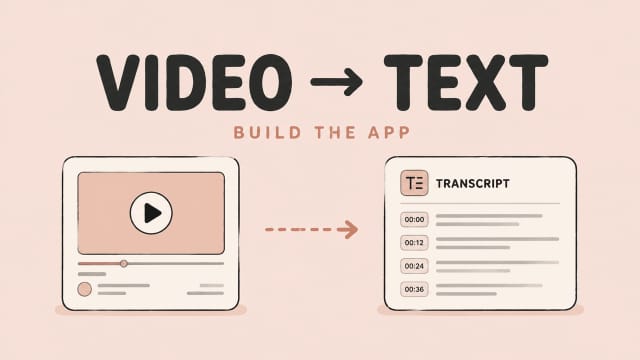 Learn how to build Instagram transcript app workflows by converting video files into readable text automatically.