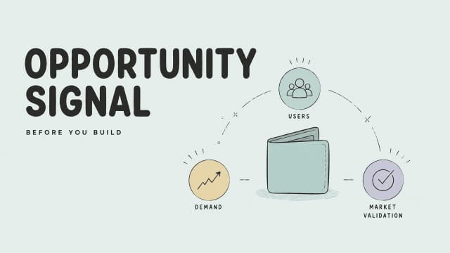 Explore market demand and validation concepts before building solutions with a Cloudflare Agent Wallet.