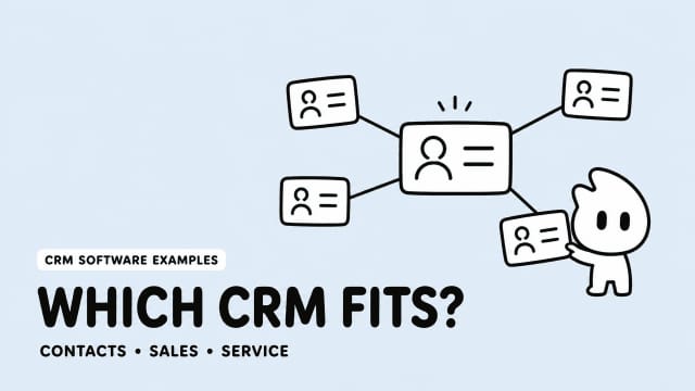 Discover top crm software examples tailored for contact management, sales tracking, and customer service teams.