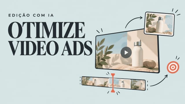 Ferramenta de edição para otimizar anúncios em vídeo com IA, transformando imagens e textos com facilidade.
