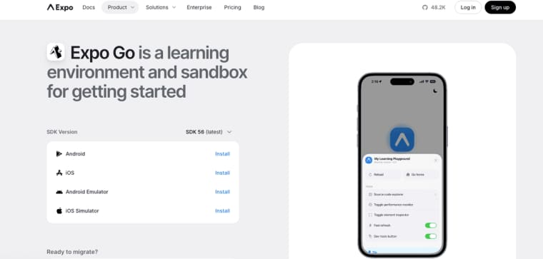 Using a Rork alternative combined with Expo Go provides a seamless learning environment for testing mobile apps.