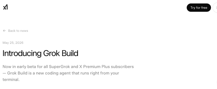 Discover how to leverage the intuitive Grok Build interface to design complex AI-driven user experiences with minimal manual effort.