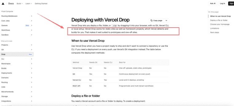 Discover how Vercel Drop streamlines complex web deployments, allowing developers to ship features faster with reliable infrastructure.