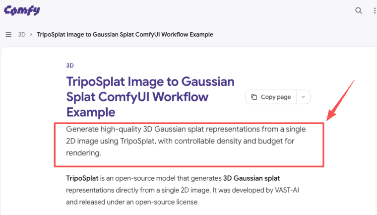 Master the triposplat ComfyUI workflow to generate high-quality 3D Gaussian splat representations from a single 2D image.