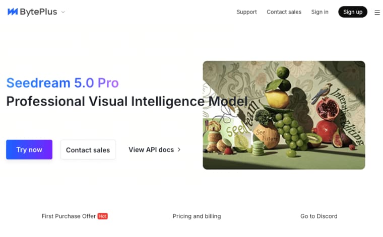 Seedream 5.0 Pro functions as a professional visual intelligence model, providing powerful features for enterprise creative workflows.