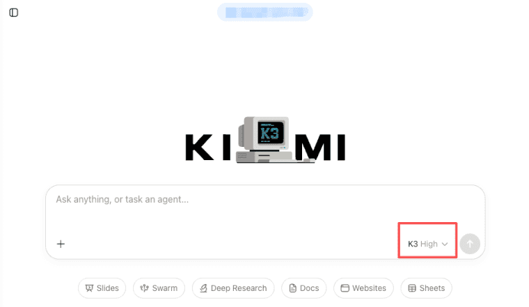 Explore advanced features and prompt settings within the kimi k3 ai chat workspace designed for deep research.