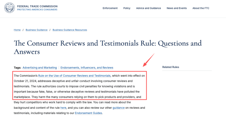 Check FTC compliance rules on reviews and testimonials when running campaigns for your vibe coded saas reddit project.