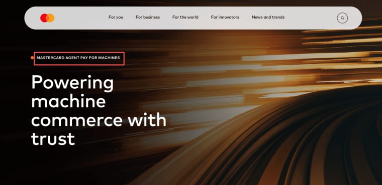 Learn how Mastercard powers secure machine-to-machine transactions and financial trust across the AI agent economy.