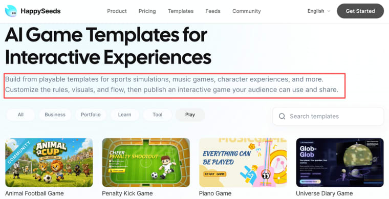 Compare interactive game template libraries with the features offered by Black Water AI for creators.