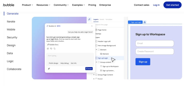 See how an AI-powered no code app builder simplifies user interface design and login form generation workflows.