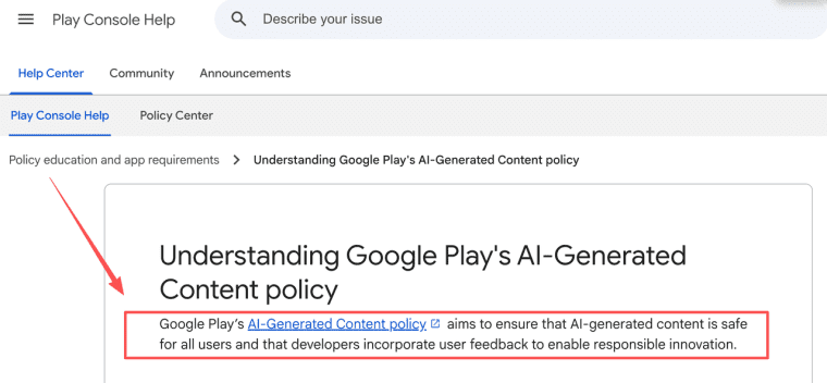 Understand Google Play policies and safety requirements to successfully publish your ai mobile app ideas safely.