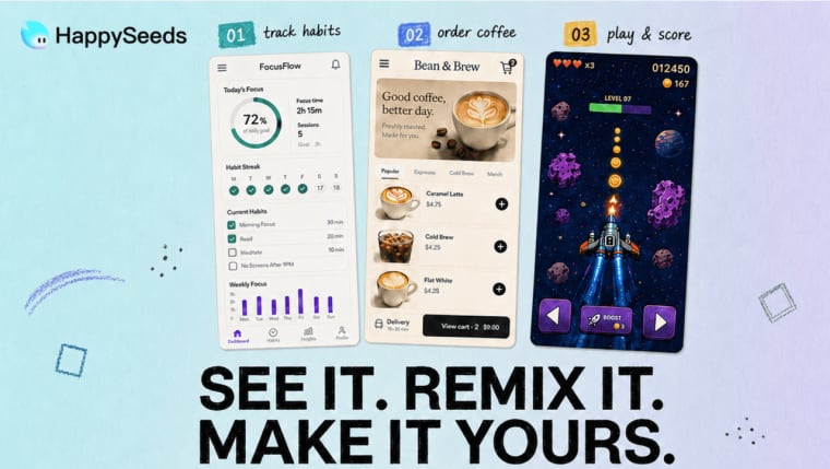 Discover customizable templates and interactive modules designed to turn various ai mobile app ideas into reality.
