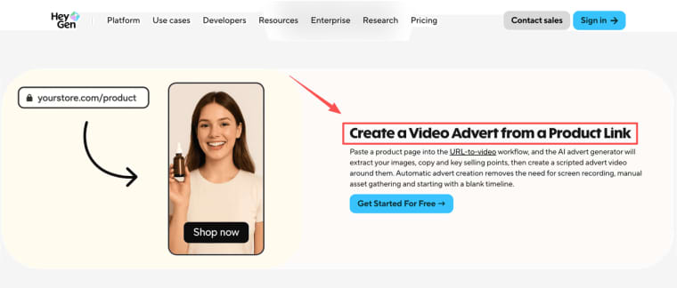 Transform product web pages into engaging marketing content instantly using an efficient ai video ad generator tool.