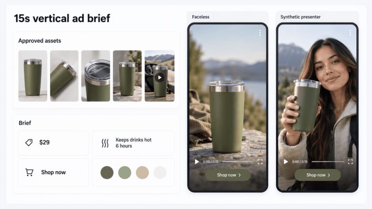 Manage approved brand assets and review vertical video previews created by a professional ai video ad generator.