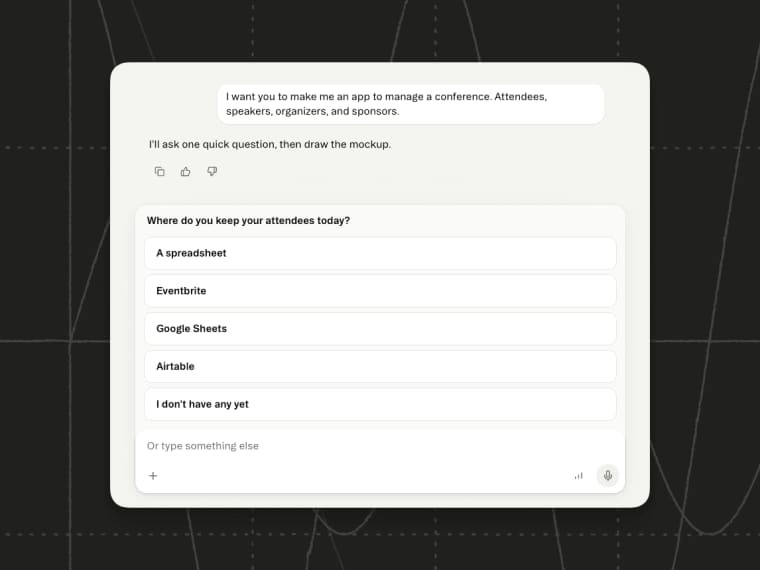 Use natural language prompts in glide apps to build custom conference management solutions from your existing spreadsheets.