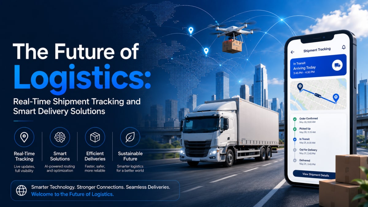 The Future of Logistics: Real-Time Shipment Tracking and Smart Delivery Solutions