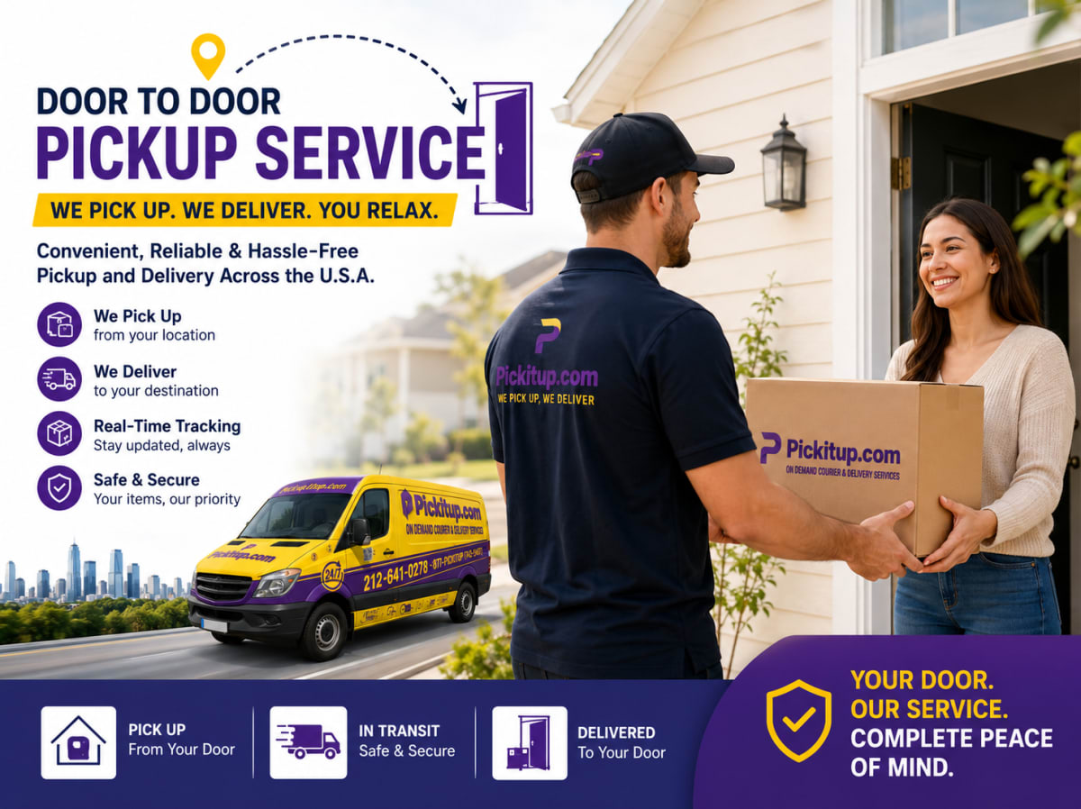 Door to Door Pickup Service in New Jersey: The Best Shipping Solution for eCommerce Businesses