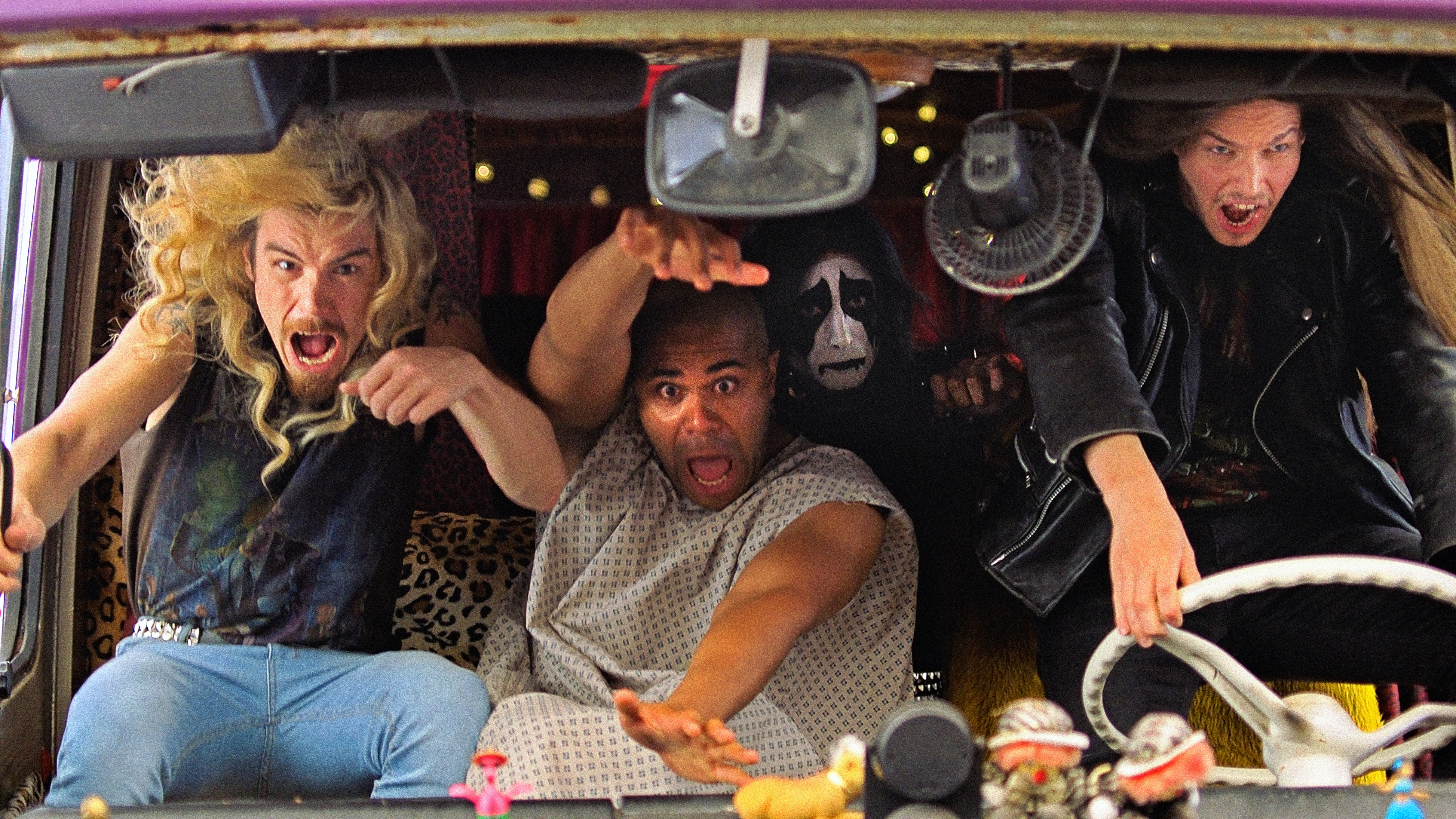 Heavy Trip production still