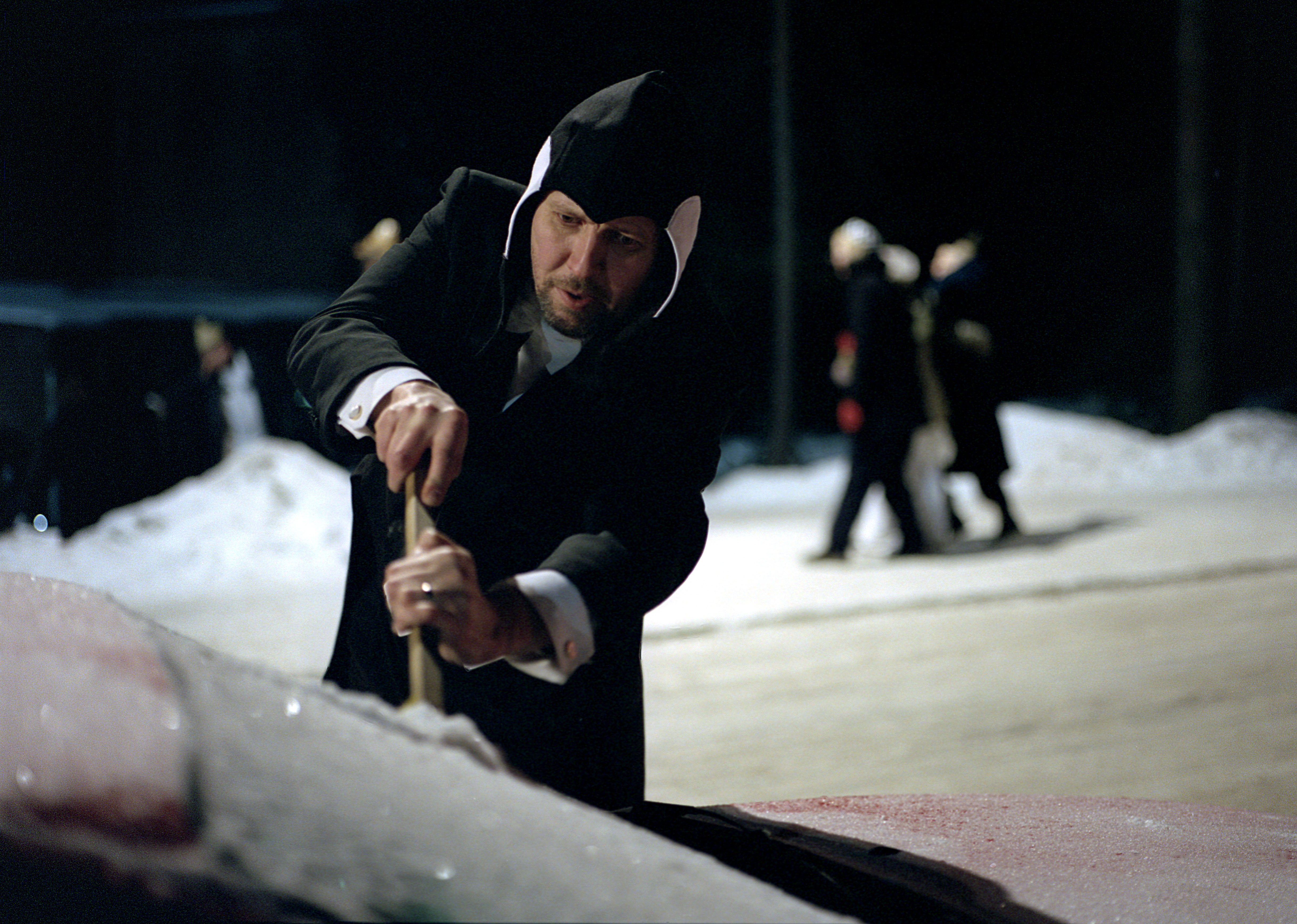 Black Ice production still