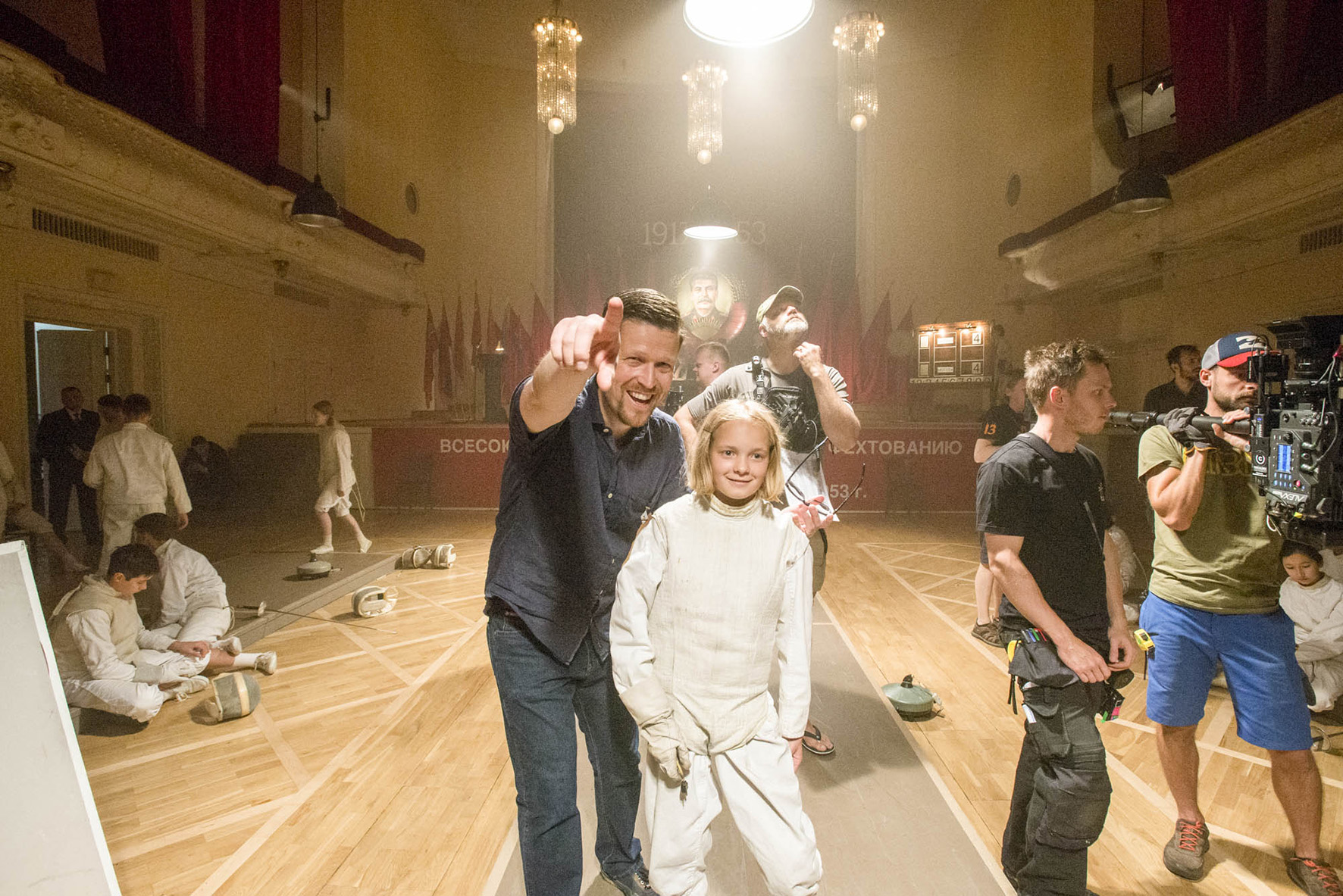 The Fencer production still