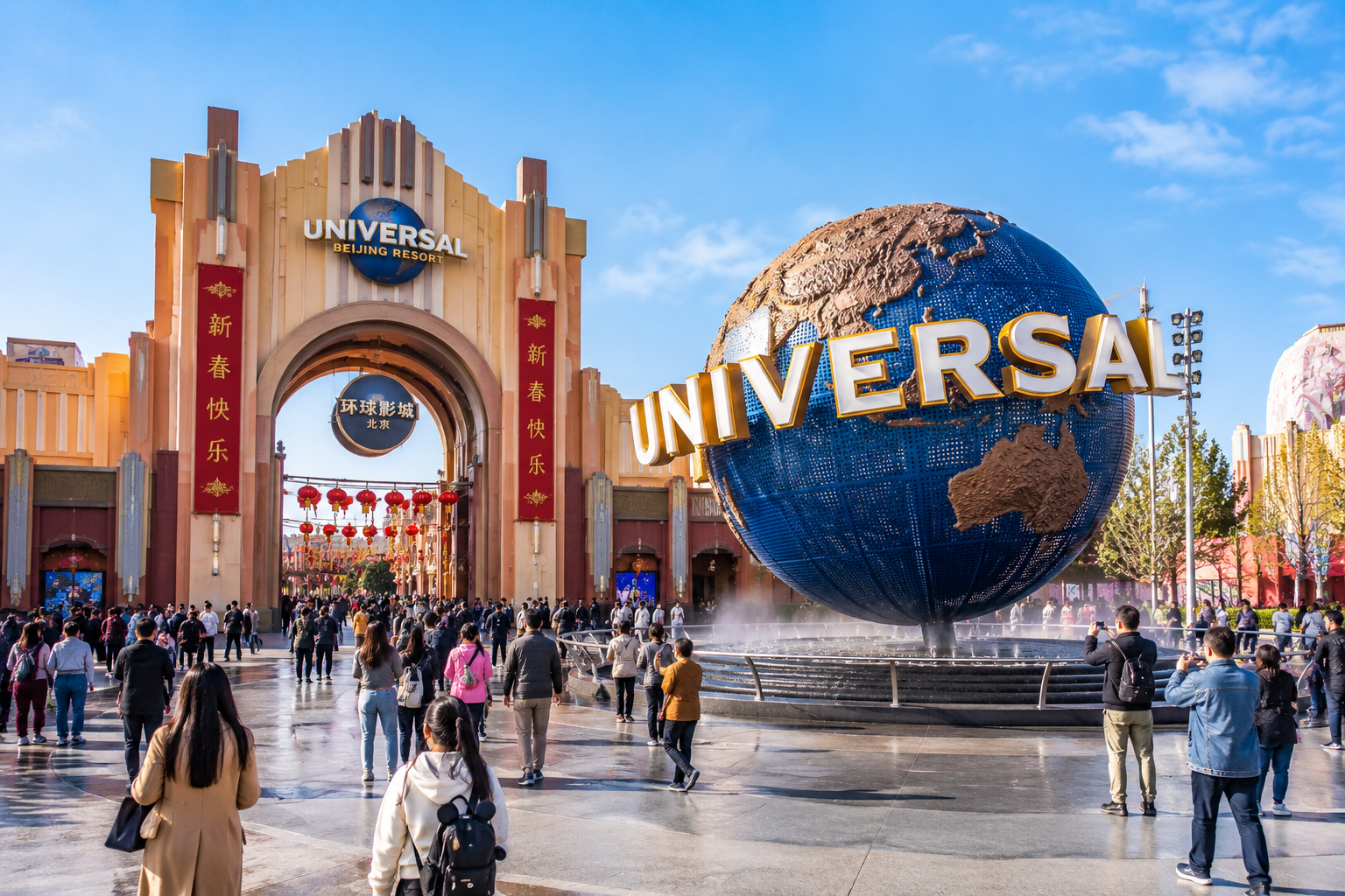 День в Universal Beijing Resort День в Universal Beijing Resort