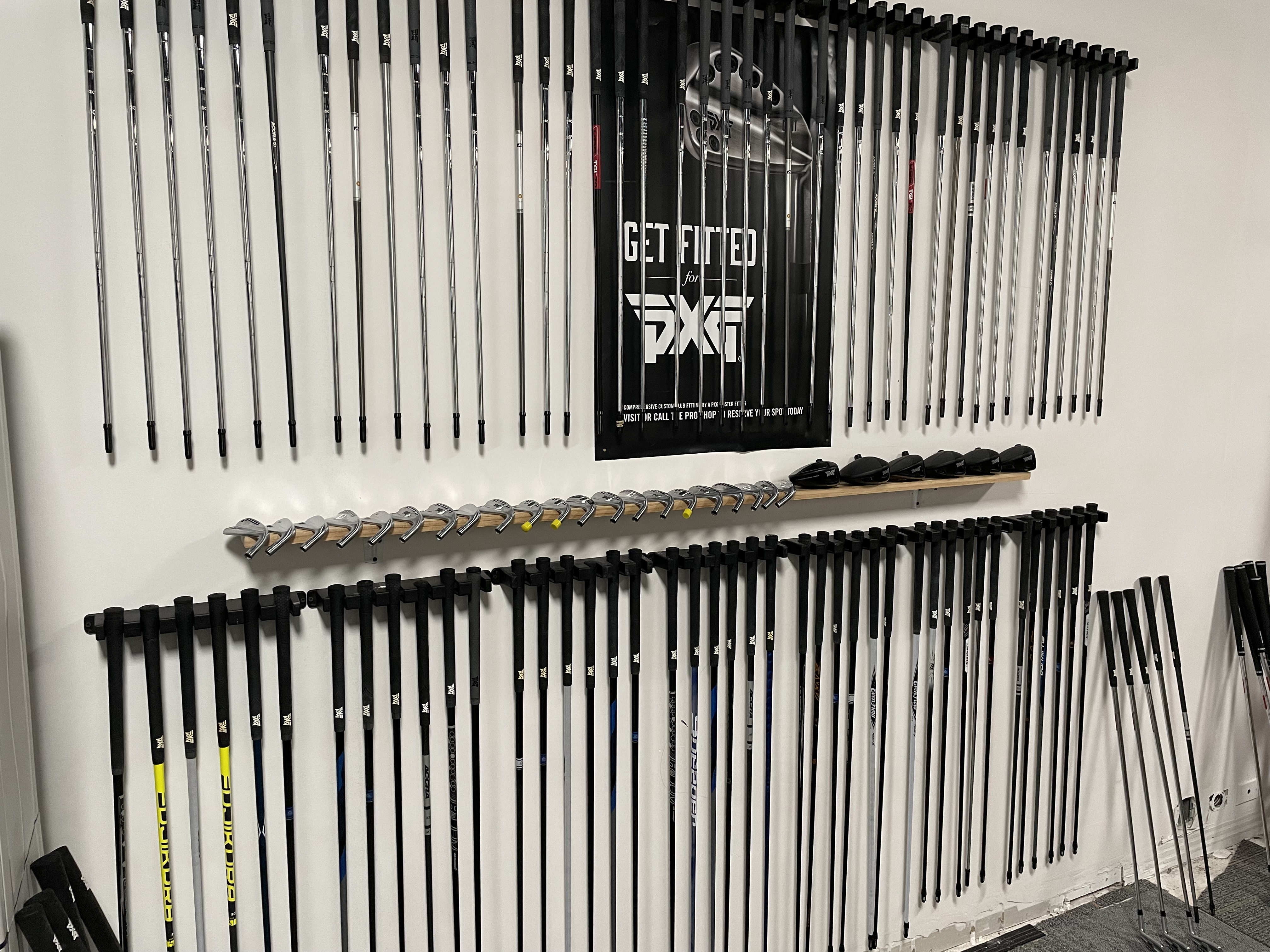 Club fitting at 247 Indoor Golf