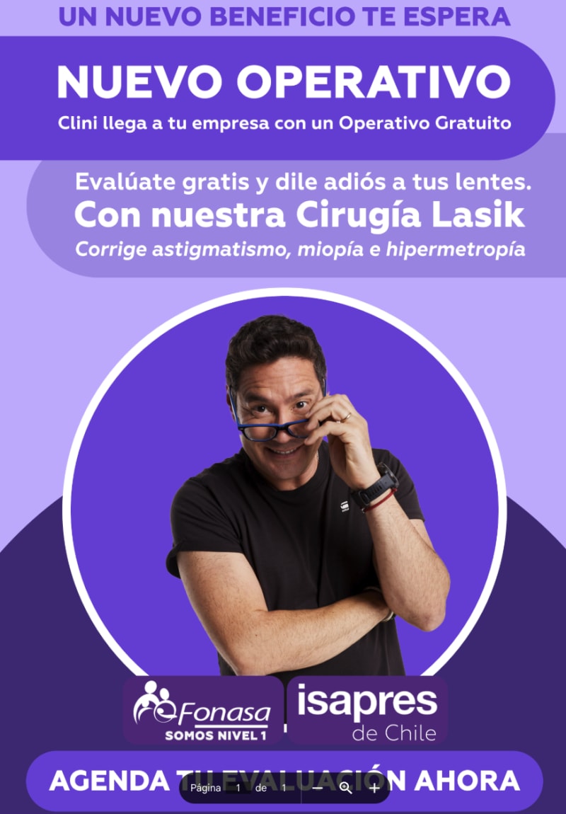 Cirugía Lasik - Operativo Gratuito