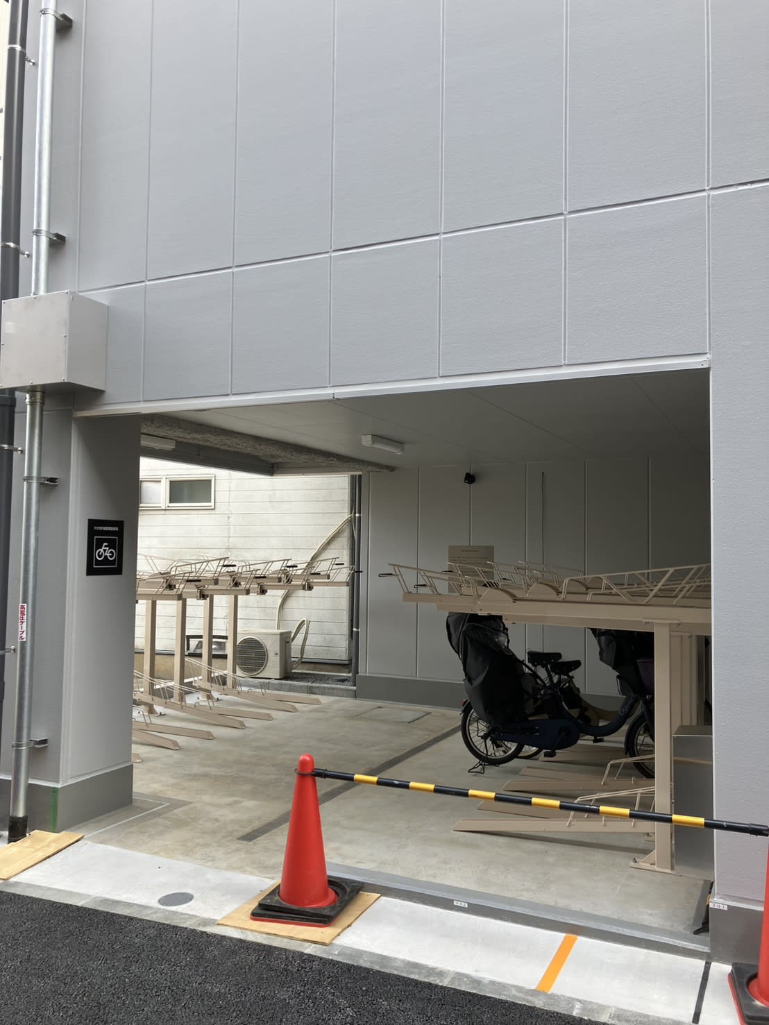 駐輪場の様子