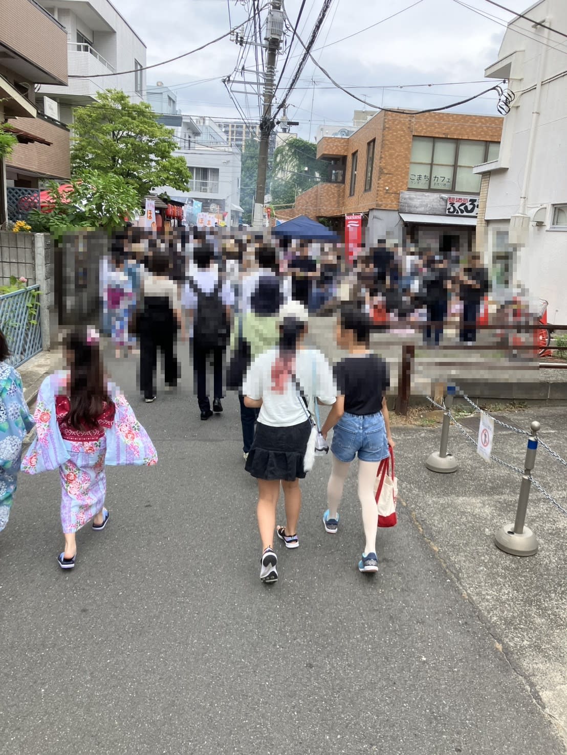 ほのぼの祭りの雰囲気