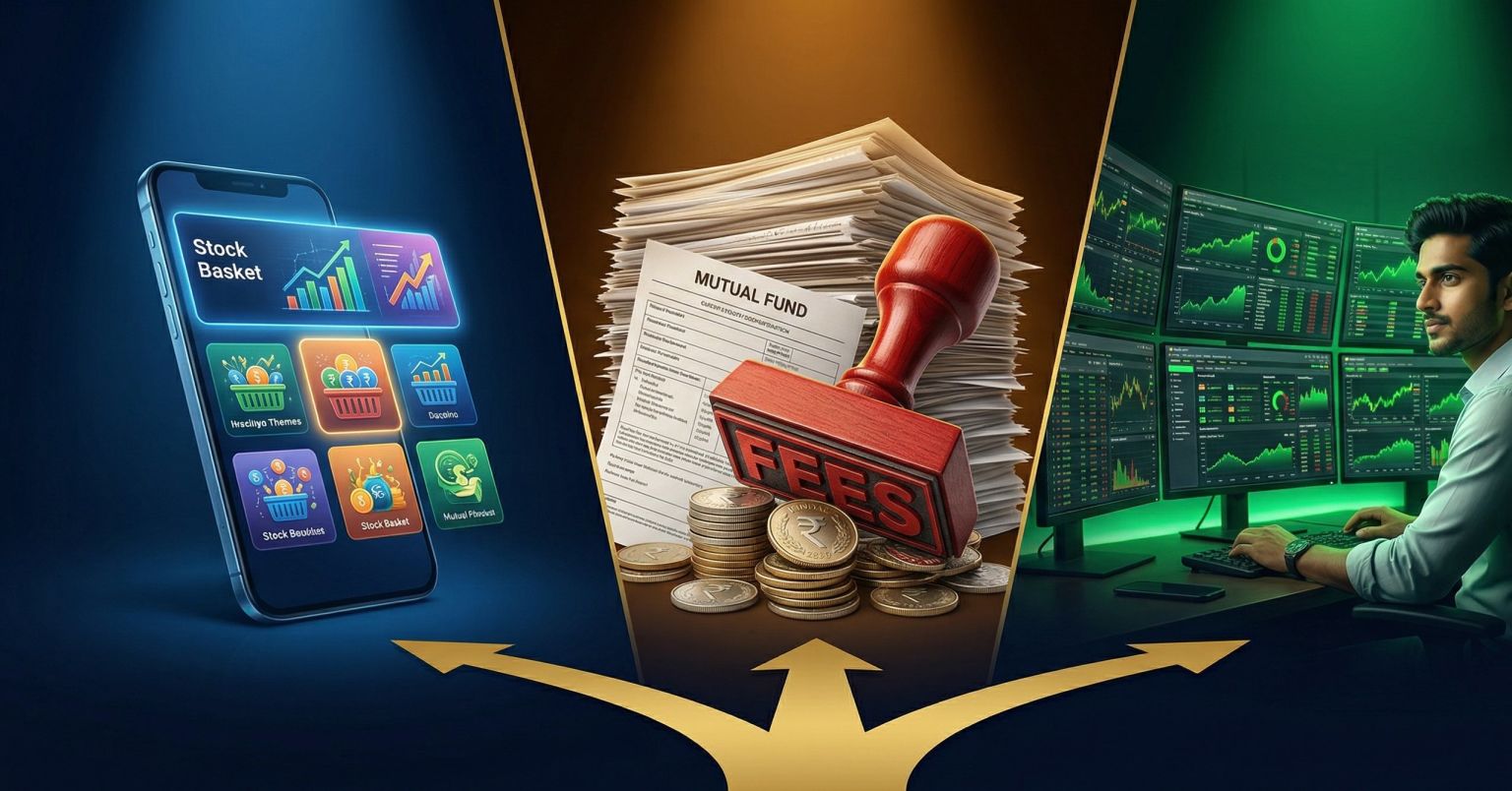 Smallcase vs Mutual Funds vs DIY Stock Screening — Which is Right for You?