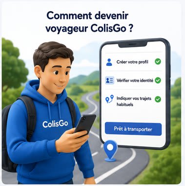 How Can I Become a ColisGo Traveler?