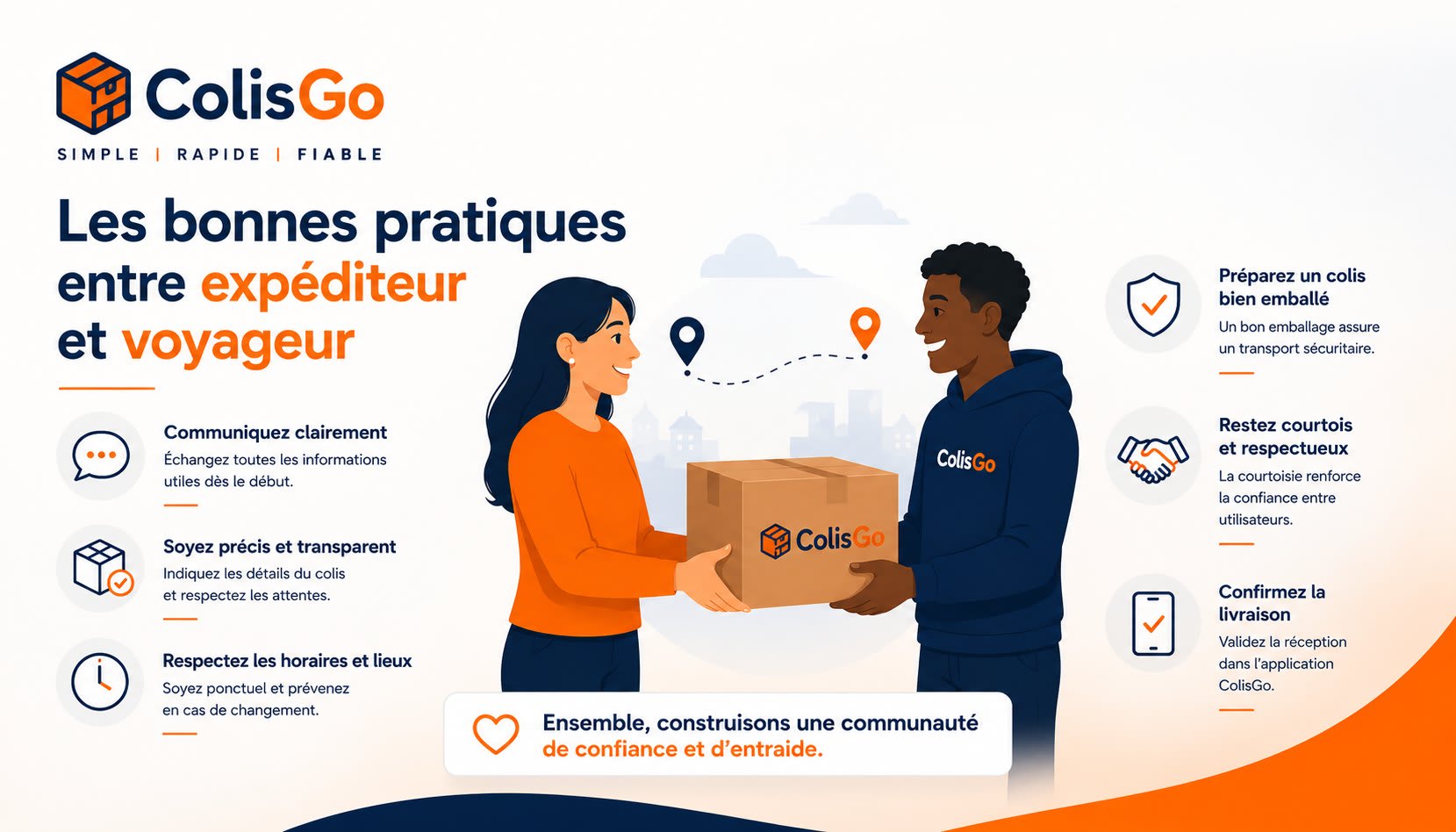 Best Practices Between Senders and Travelers