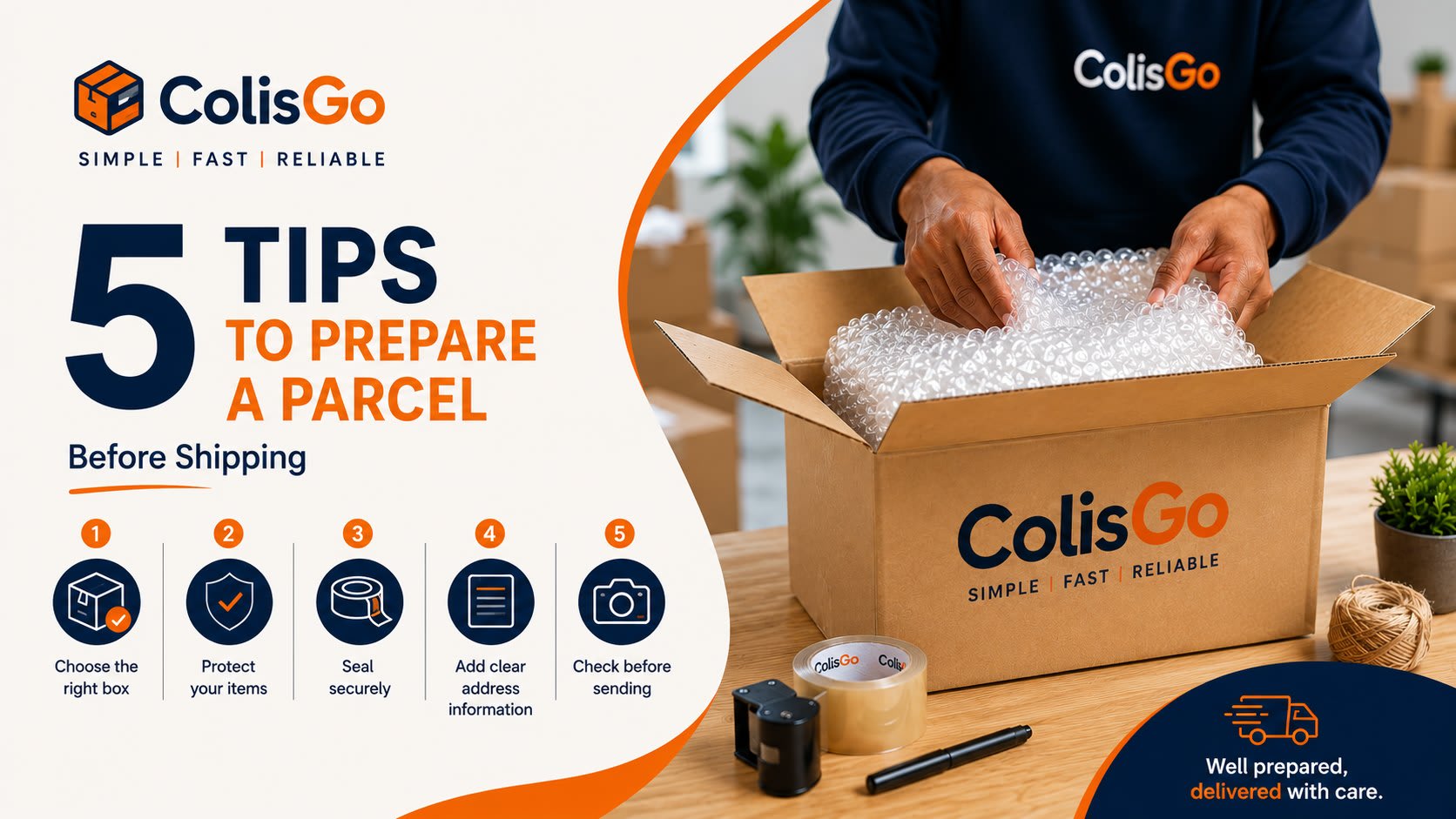 5 Tips to Prepare a Parcel Before Shipping