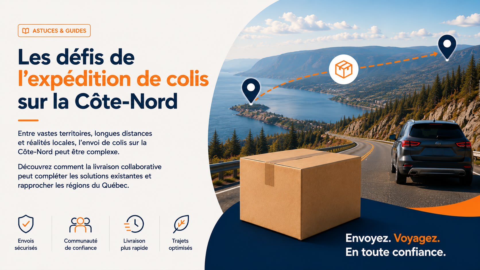 Parcel Delivery Challenges on Quebec's North Shore
