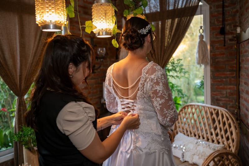 Vestido: Dulce Pérez