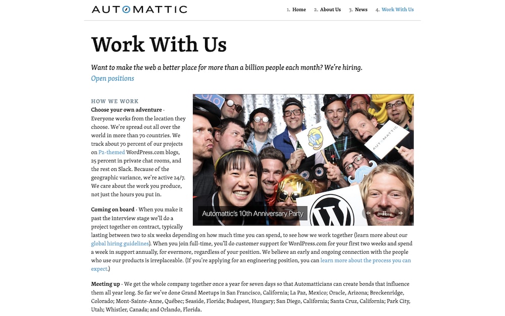 Careers at Automattic