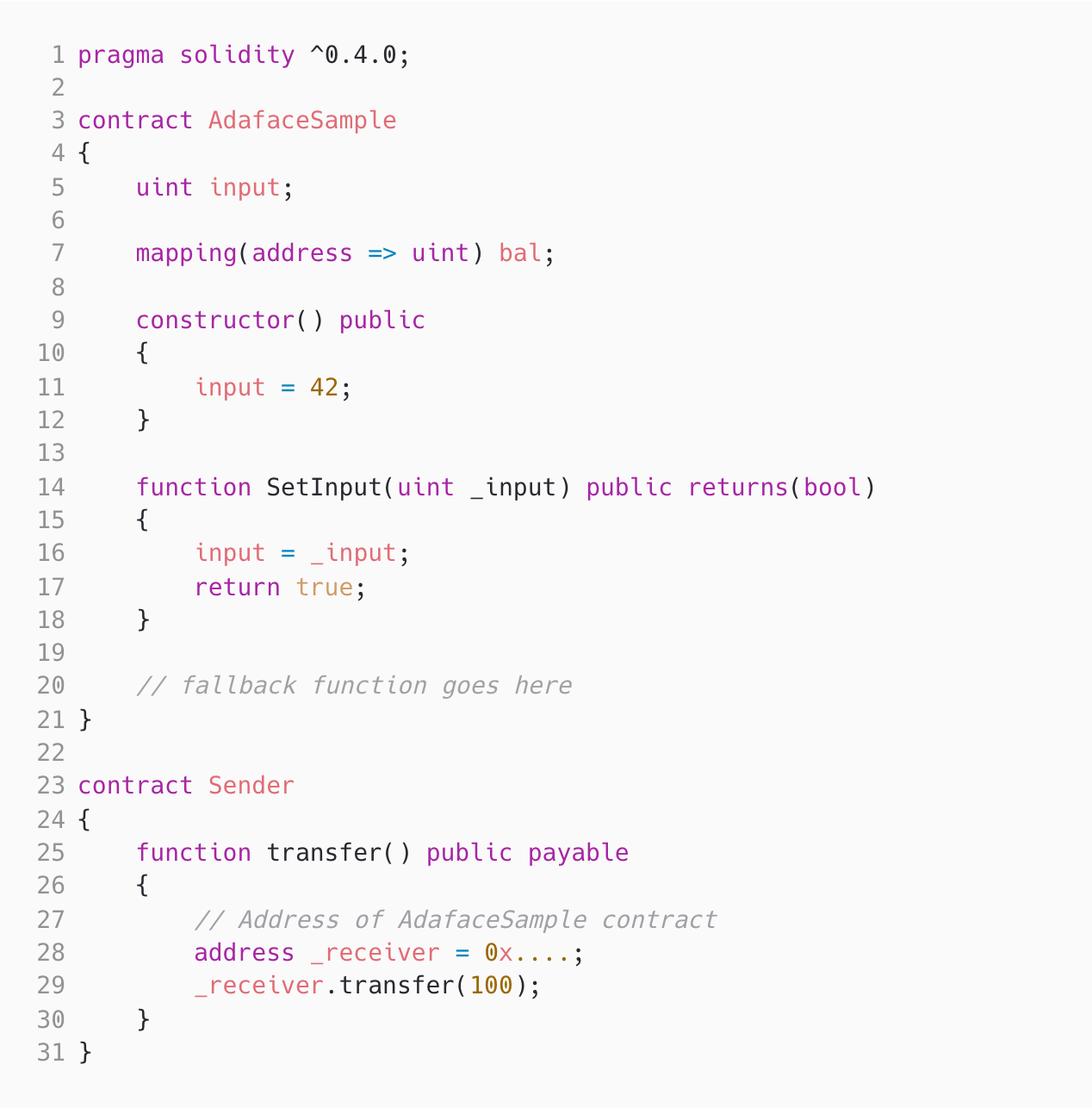 Solidity Coding Test Candidate screening assessment Adaface