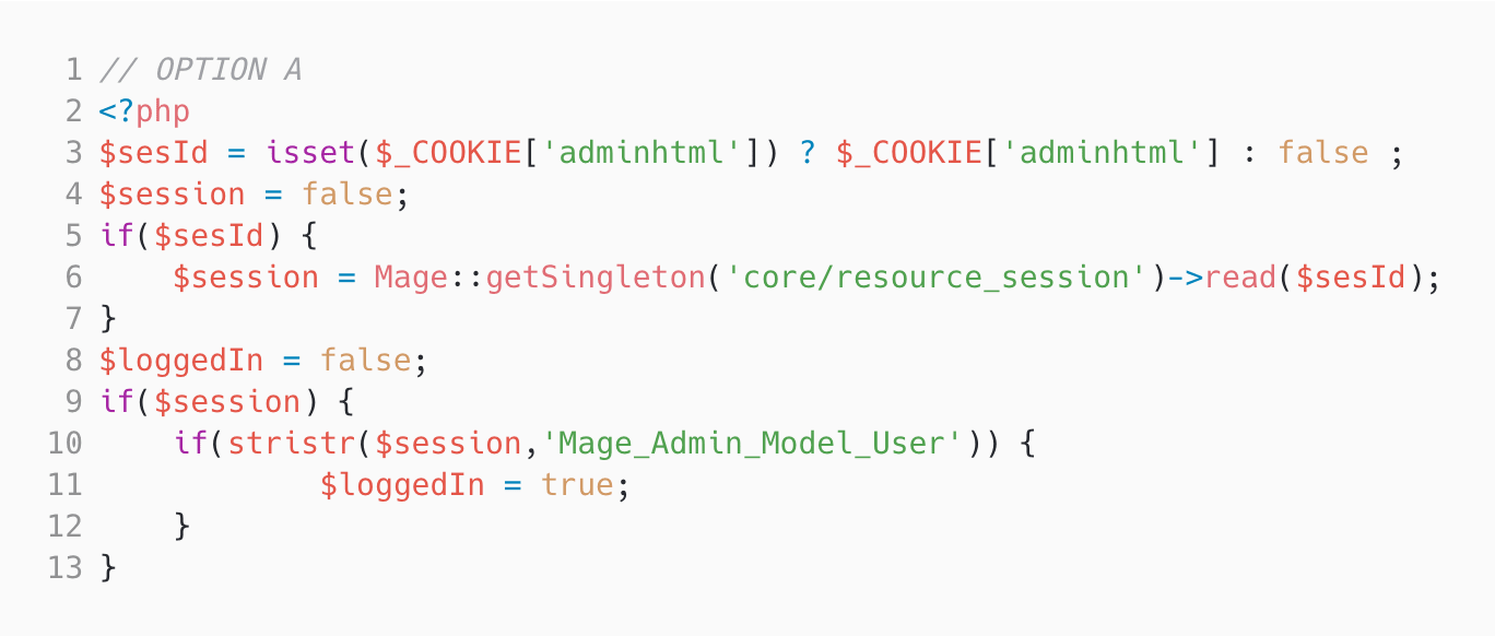 Verify admin user image