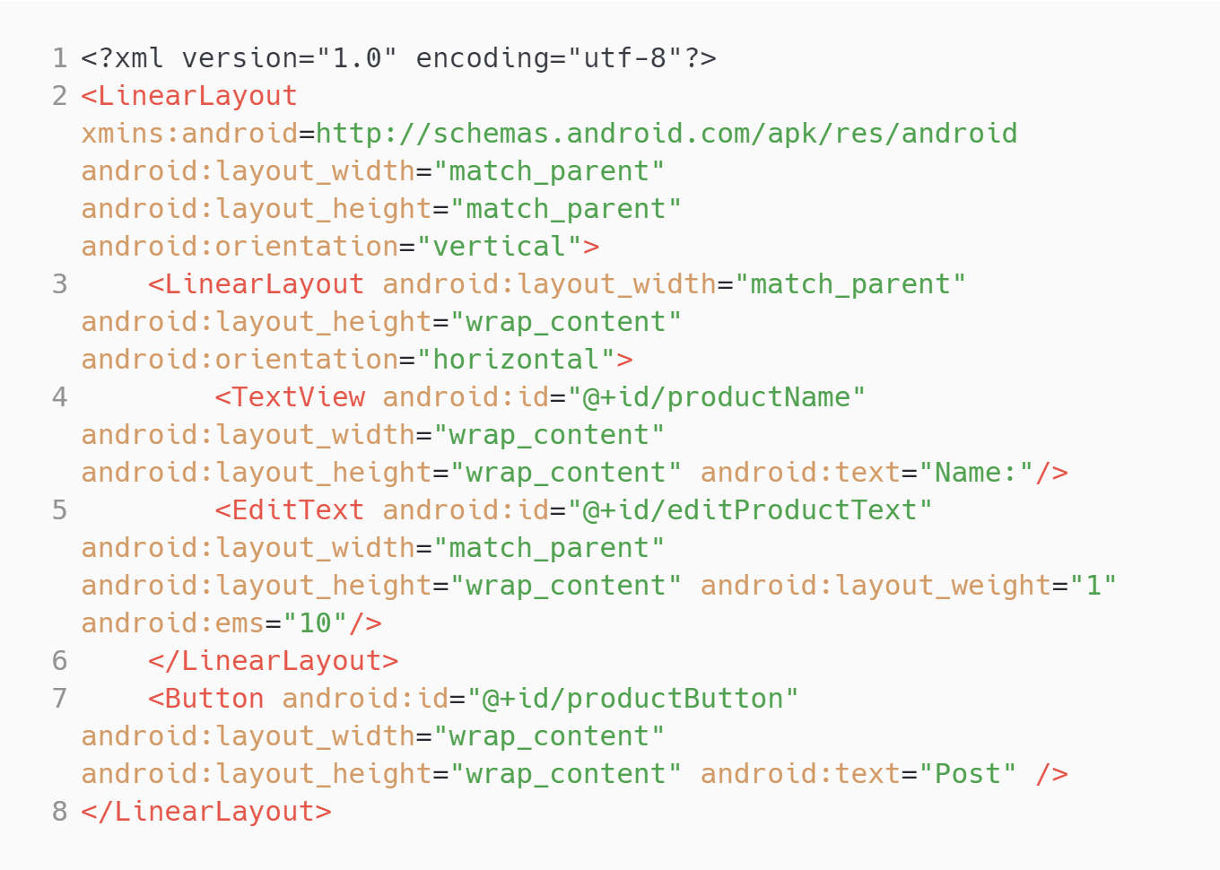 Linear Layout image